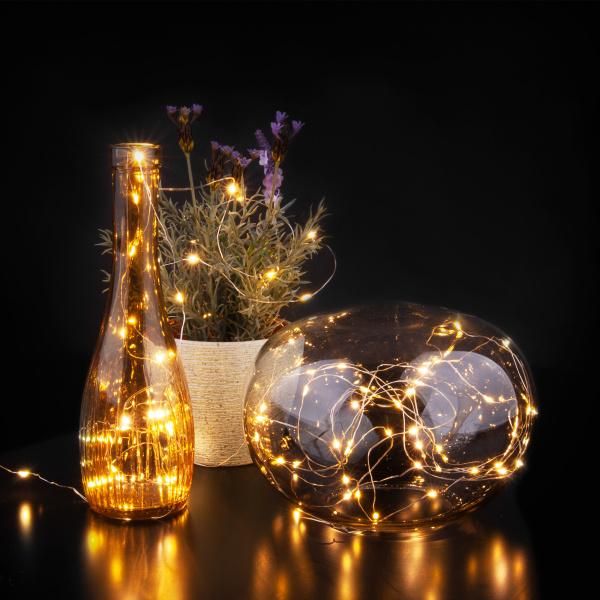 Купить Eurosvet Гирлянда Нить 400-008 теплый белый 10м IP20 a056043