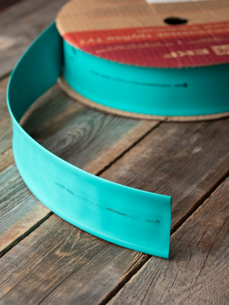 Купить EKF PROxima Термоусаживаемая трубка ТУТ нг 50/25 зелёная рулон