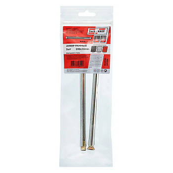 Tech-Krep Дюбель метал. рамный 10х152 (2 шт) - пакет 102910