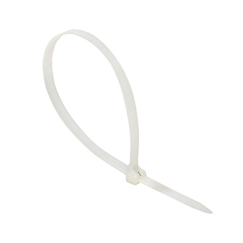 EKF PROxima Хомут нейлоновый со стальным зубом (б), 8x300 (100шт)