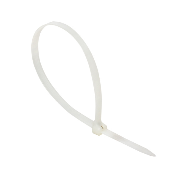 EKF PROxima Хомут нейлоновый со стальным зубом (б), 8x300 (100шт)