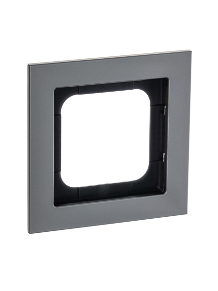 Купить ABB Axcent металл/платина Рамка 1-постовая 2CKA001754A4688