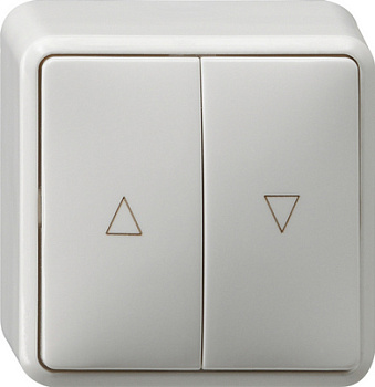 Gira Выключатель для жалюзи IP20 (кнопочный) 015813