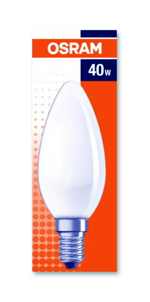 Купить Osram Лампа накаливания CLAS B матовая 60W E27 4008321411396