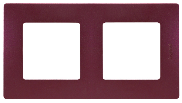Legrand Etika Сливовая Рамка 2-ая 672562