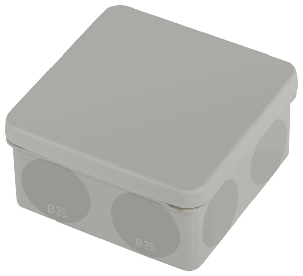 ЭРА Распаячная коробка KOR-100-100-50-9g-2MP двухкомпонентная безгалогенная атмосферостойкая 100х100х50мм прямой монтаж