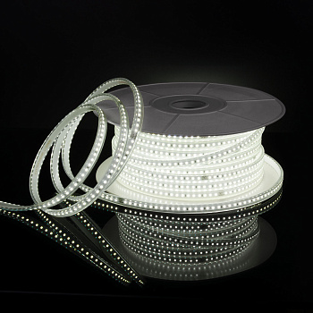 Elektrostandard LS015 220V/ Лента светодиодная 220V 14,4W 120Led 2835 IP65 6500 холодный белый, 50 м a053640