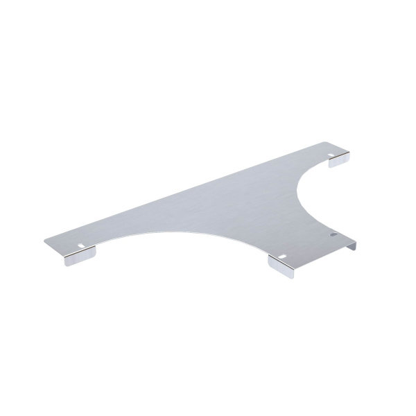 DKC Крышка на ответвитель универсальный с основанием 400, 1,2 мм, цинк-ламель, в комплекте с крепежными элементами необходимыми длямонтажа