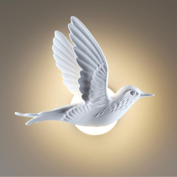 Купить Odeon Light 4310/3WLA HIGHTECH ODL22 155 белый гипс Настенный светильник IP20 LED 3W 122Лм 3000K COLOMBELLA