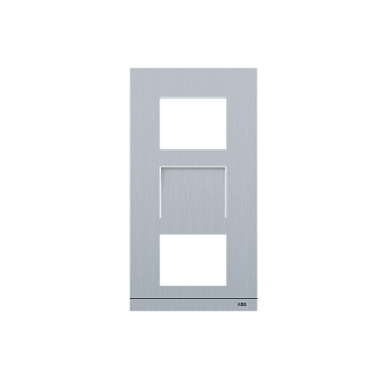 ABB Рамка для станции видеовызова, 1/3, алюминий 2TMA200160A0003