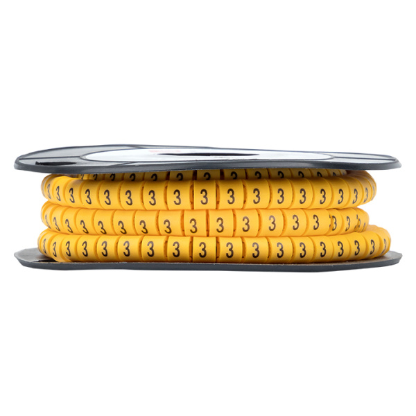 Купить EKF PROxima Маркер кабельный 2,5 мм2 "3" (1000 шт.) (ЕС-1)