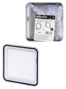 TDM Стекло для электрощитов СПЭ-1 (поликарбонат 117х117) SQ0813-0010