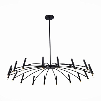 ST LUCE SL1214.402.18 Светильник потолочный Черный/Черный G9 18*5W 4000K