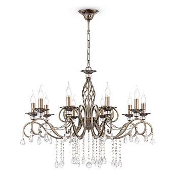 Maytoni Royal Classic Grace Латунь Люстра 10xE14 60W RC247-PL-10-R