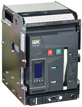 IEK ARMAT Автоматический выключатель воздушный выдвижного исполнения 3P B 85кА 1600А TT с акс.