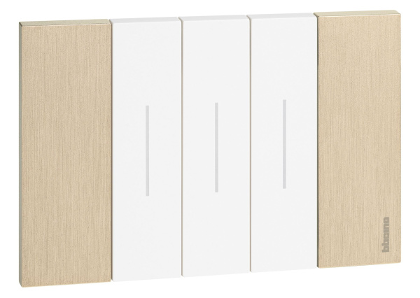 Купить BT Living now Золото Рамка итальянский стандарт 3 мод KA4803ZW