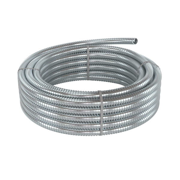 Купить DKC Металлорукав из оцинкованной стали DN 20мм, Dвн 20,5 мм, Dнар 24,5 мм, IP40, 50м