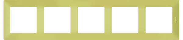 Купить Legrand Valena LIFE Лайм Рамка 5-ая 754085
