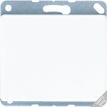 JUNG SL 500 Черный Черная Заглушка с суппортом SL561BSW