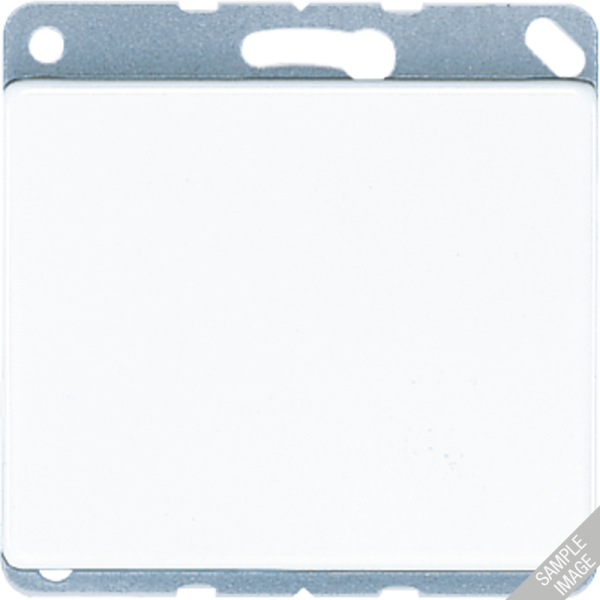 JUNG SL 500 Черный Черная Заглушка с суппортом SL561BSW