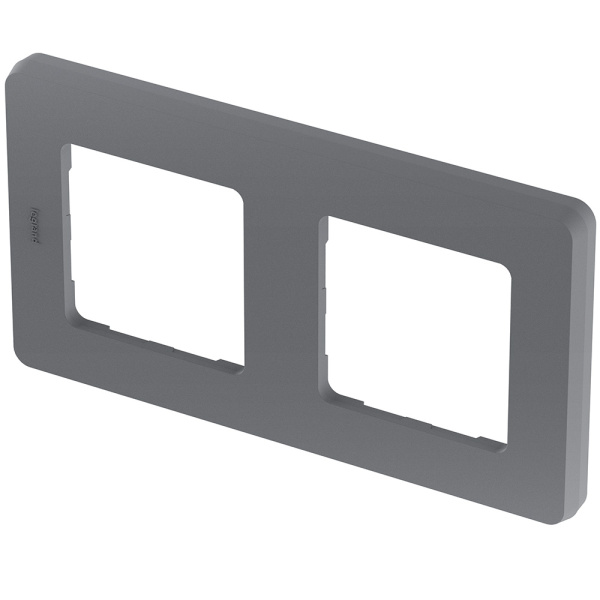 Купить Legrand INSPIRIA Дымчатый Рамка - 2 поста 673947