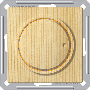 Systeme Electric W59 Светорегулятор (диммер) поворотный 400Вт 230В механизм сосна