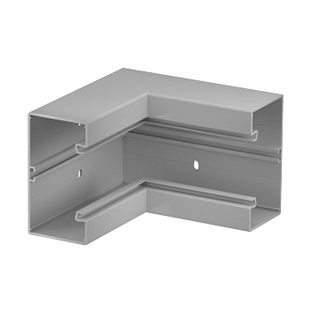 OBO Bettermann Угол внутренний кабель-канала Rapid 80 нерегулируемый 70x130 мм без крышки, ПВХ, серый RAL7030 6274546