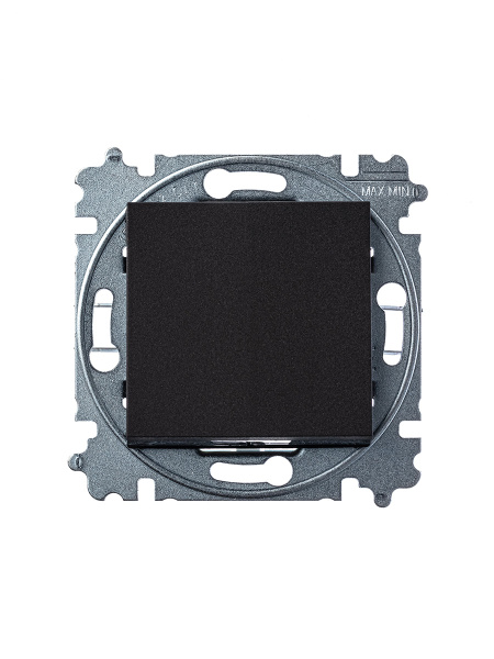 Купить ABB EPJ Levit антрацит / дымчатый чёрный Переключатель перекрёстный 1-клавишный 2CHH590745A6063