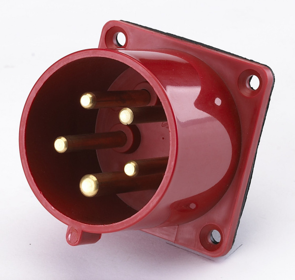 DEKraft Вилка щитовая 625 3Р+РЕ+N 32А 380В IP44 ВЩ-102