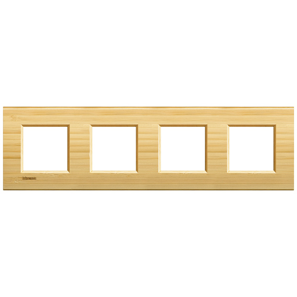 Купить BT LL Бамбук Рамка 4-ая прямоугольная (2+2+2+2 мод.) LNA4802M4LBA
