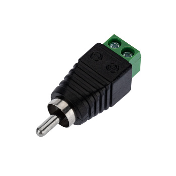 Разъем штекер RCA с клеммной колодкой (блистер) Rexant 14-0413