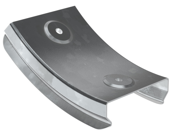 IEK ESCA Крышка поворота плавный 45град тип В10 ESCA 50мм HDZ