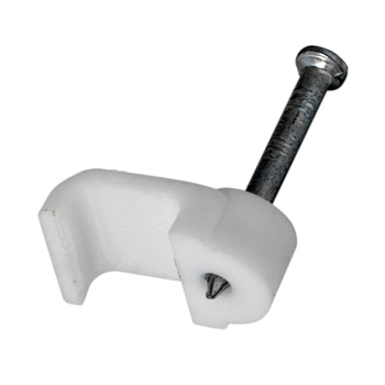 Крепеж кабеля плоский 8мм х 3мм (упак. 50 шт.) Rexant 07-4207