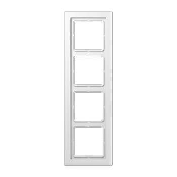 JUNG LSD Белая (дуропласт) Рамка 4-ая LSD984WW