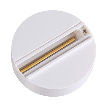 Novotech 135072 NT19 013 белый Трехфазная чаша крепления для стационарной фиксации прожекторов P20 220V