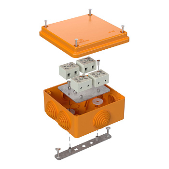 Промрукав Коробка огнестойкая для о/п 40-0300-FR1.5-8 Е15-Е120 100х100х50