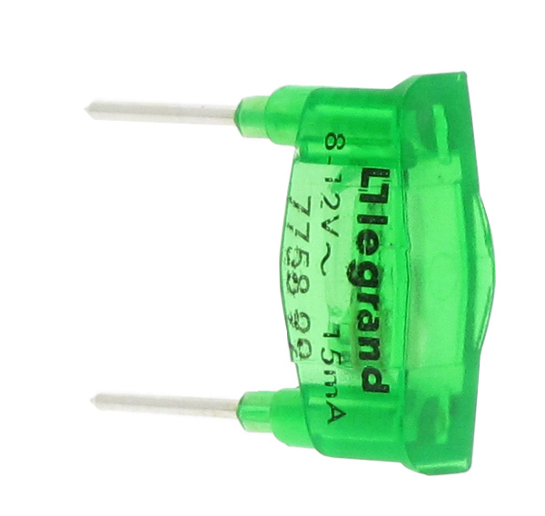 Купить Legrand Plexo Зеленая Лампа 12В 15мA 069499