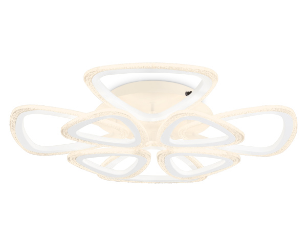 Ambrella Светильник потолочный светодиодный с пультом FA4515/4+4 WH белый 106W 4200K/3000K/6400K D640*125 (ПДУ ИК)