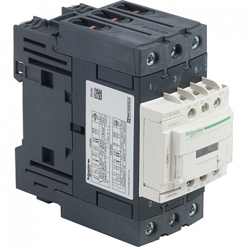 SE Contactors D Telemecanique Контактор 3P Everlink 40A, 3НО сил.конт. 440В катушка 24V DС LC1D40ABD