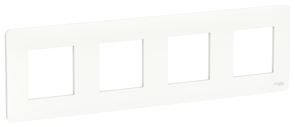 Купить SE Unica Studio Бел Рамка 4-ная NU200818
