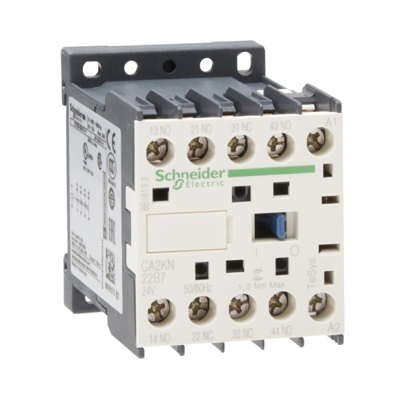 SE Contactors K Контактор бесшумный 3P,1 2A, НЗ, 220V50/60Гц (CA2KN22B7)