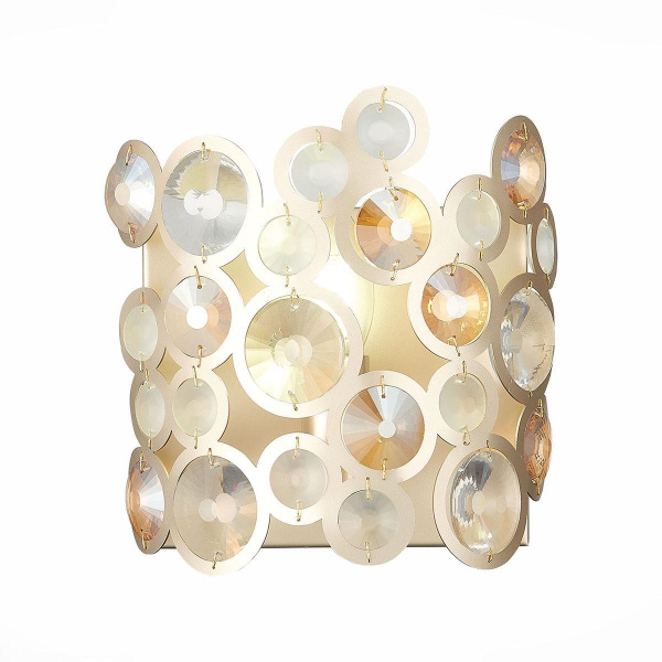 ST Luce SL1172.201.01 Бра Золото/Золото, Прозрачный E14 1*60W