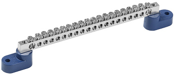 IEK Шина N "ноль" на двух угловых изоляторах Ni ШНИ-6х9-20-У2-С