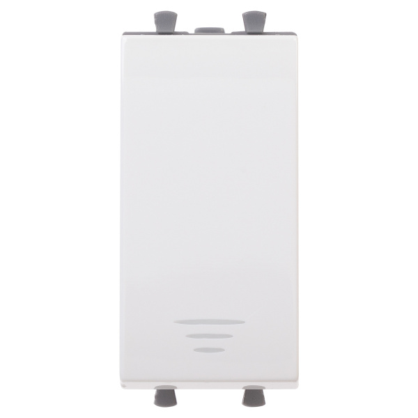 DKC Кнопка модульная, "Avanti", "Белое облако", 1 модуль