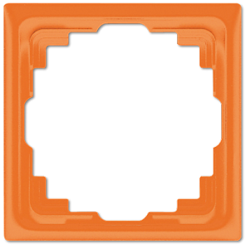 JUNG Рамка для инсталляции в кабельных каналах, однократная оранжевая CD581KO