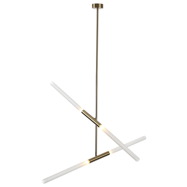 Купить Odeon Light 4306/4 HIGHTECH ODL22 77 золото Потолочный светильник IP20 G9 4*40W SOHO