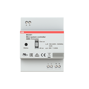 ABB M2301-101 Мини-контроллер (БП 28В/ 0,65А), 4U 2TMA210161W0002