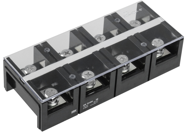 IEK Блок зажимов БЗН ТС-603 16 мм2 60A 3 пары