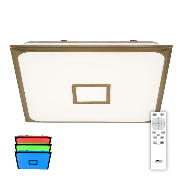 Citilux CL703K83RGB СтарЛайт Бронза LED Светильник с пультом