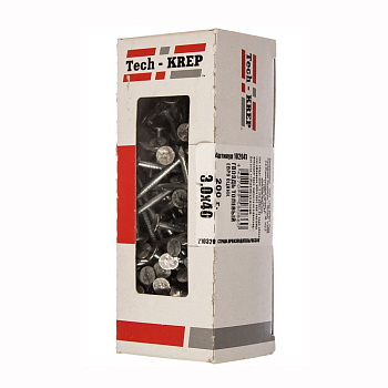 Tech-Krep Гвоздь толевый евро оцинк. 3,0х40 (200 г) - коробка с ок 102041